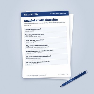 Magabiztos angol állásinterjú